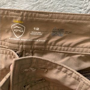 Khaki hiking pants